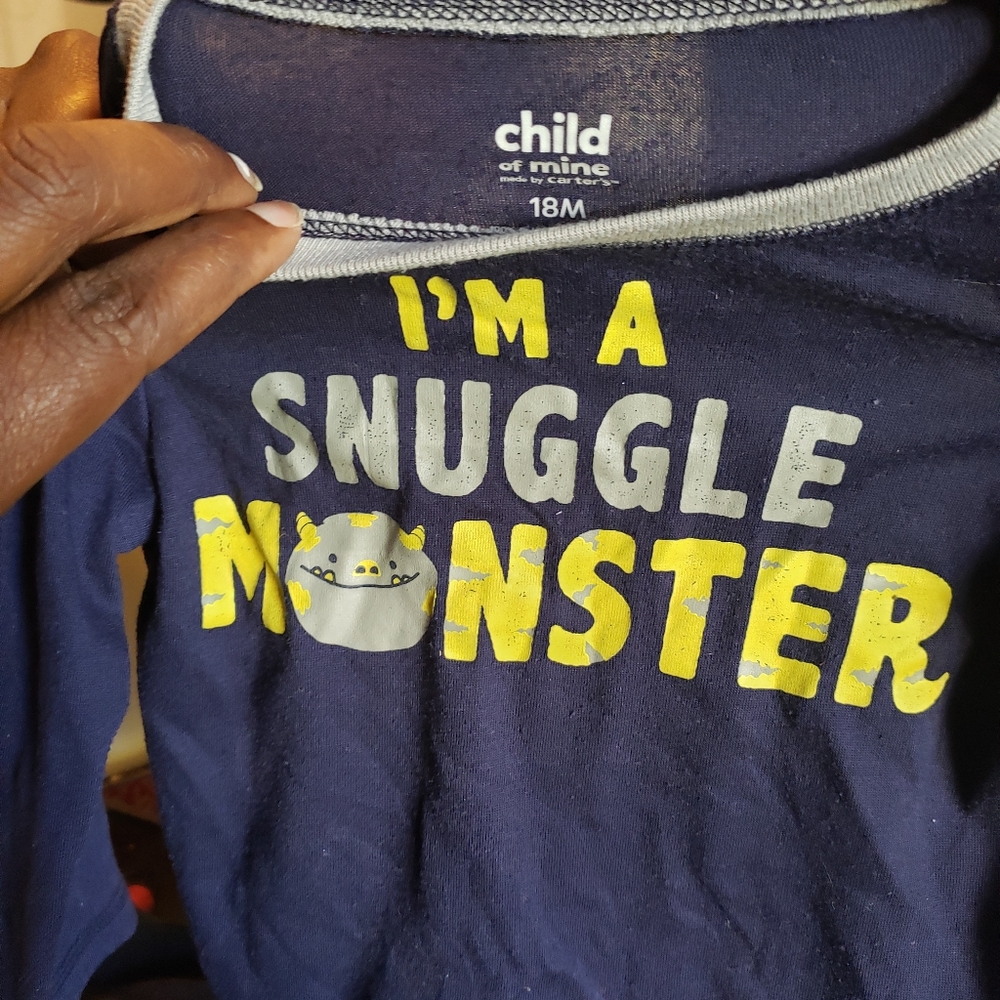 Little boys pj top